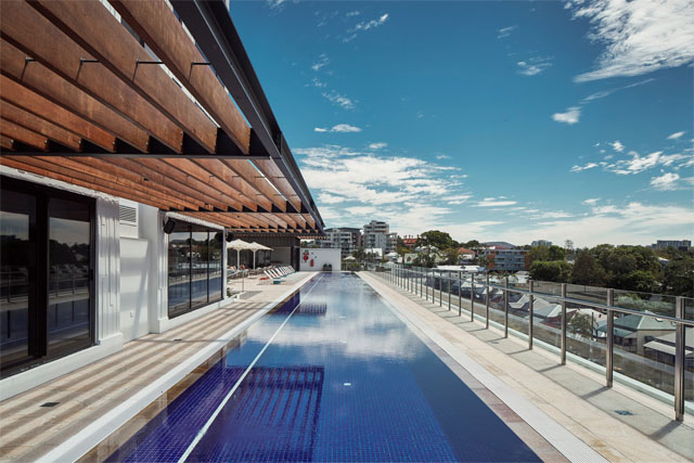 Michael Klim Designed 50 m Lap Pool @ The Johnson